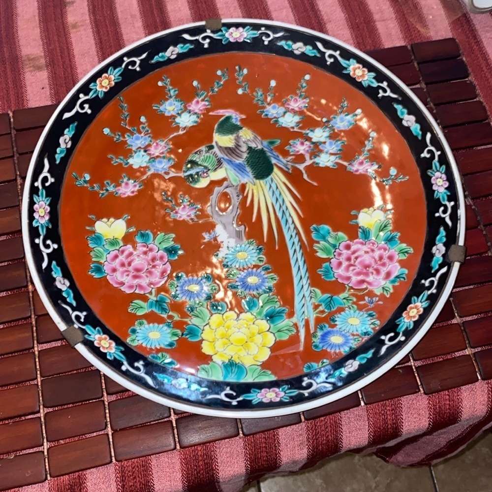 Antique 1920s Japanese Serving Platter